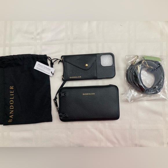 Bandolier Black iPhone 13 plus Case and expanded carrier set - Picture 1 of 7